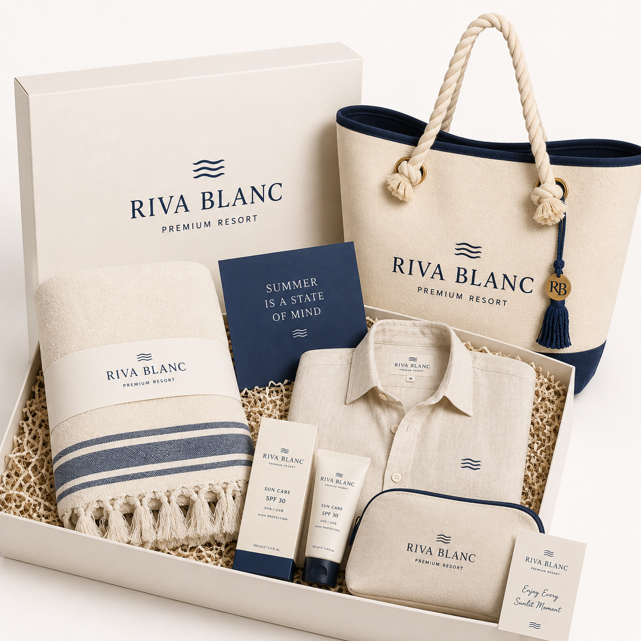 RIVA BLANC Summer Gift Set Concept